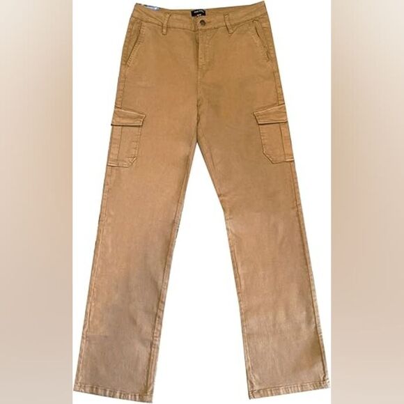 Well Worn Women's High Rise Cargo Pants - Picture 2 of 2